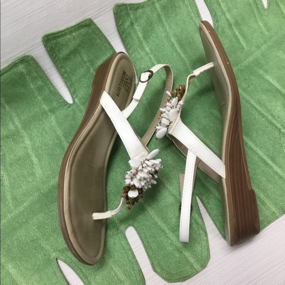 Beaded Thong Sandals by Modellista - Picture 5 of 8